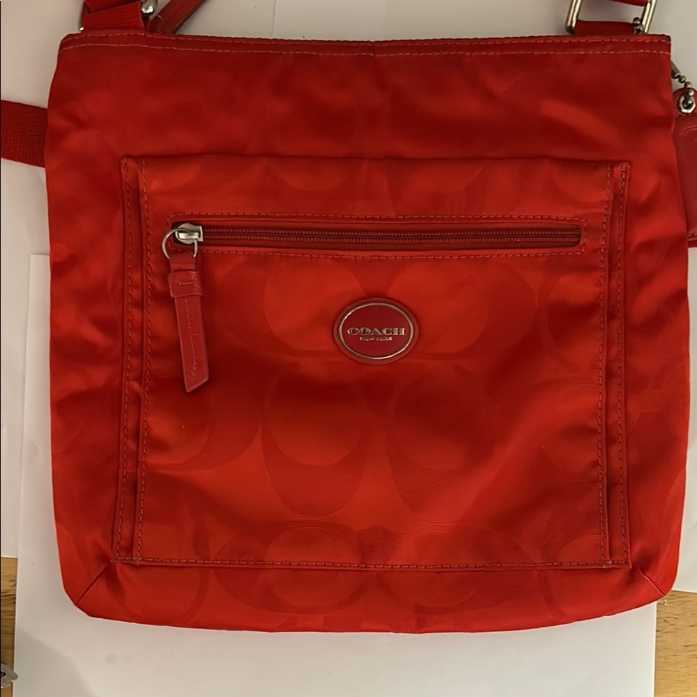 Coach Red Crossbody Bag
